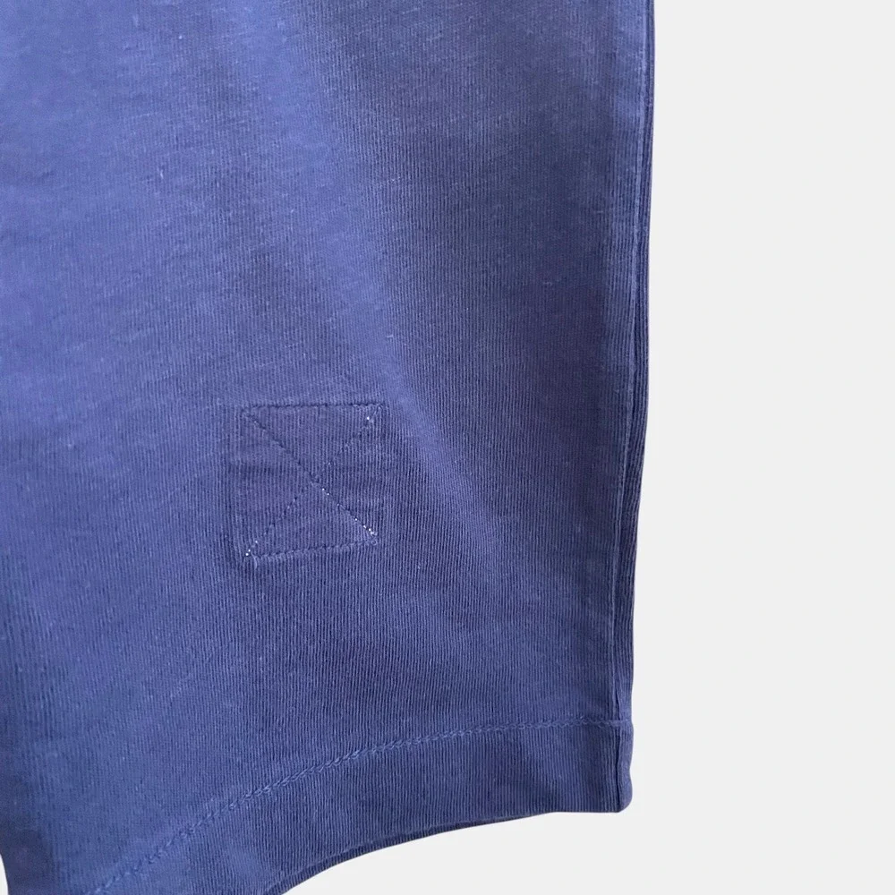 Banana Republic Men Heavyweight Cotton XXL Crewneck Shirt Blue Relaxed Fit NWT